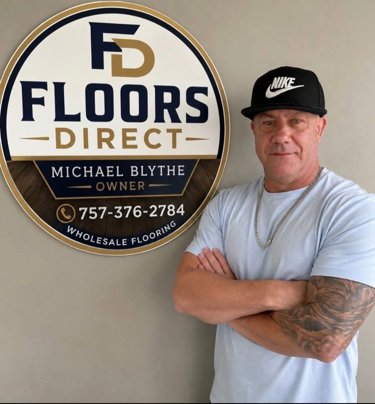 Michael Blythe, owner of Floors Direct